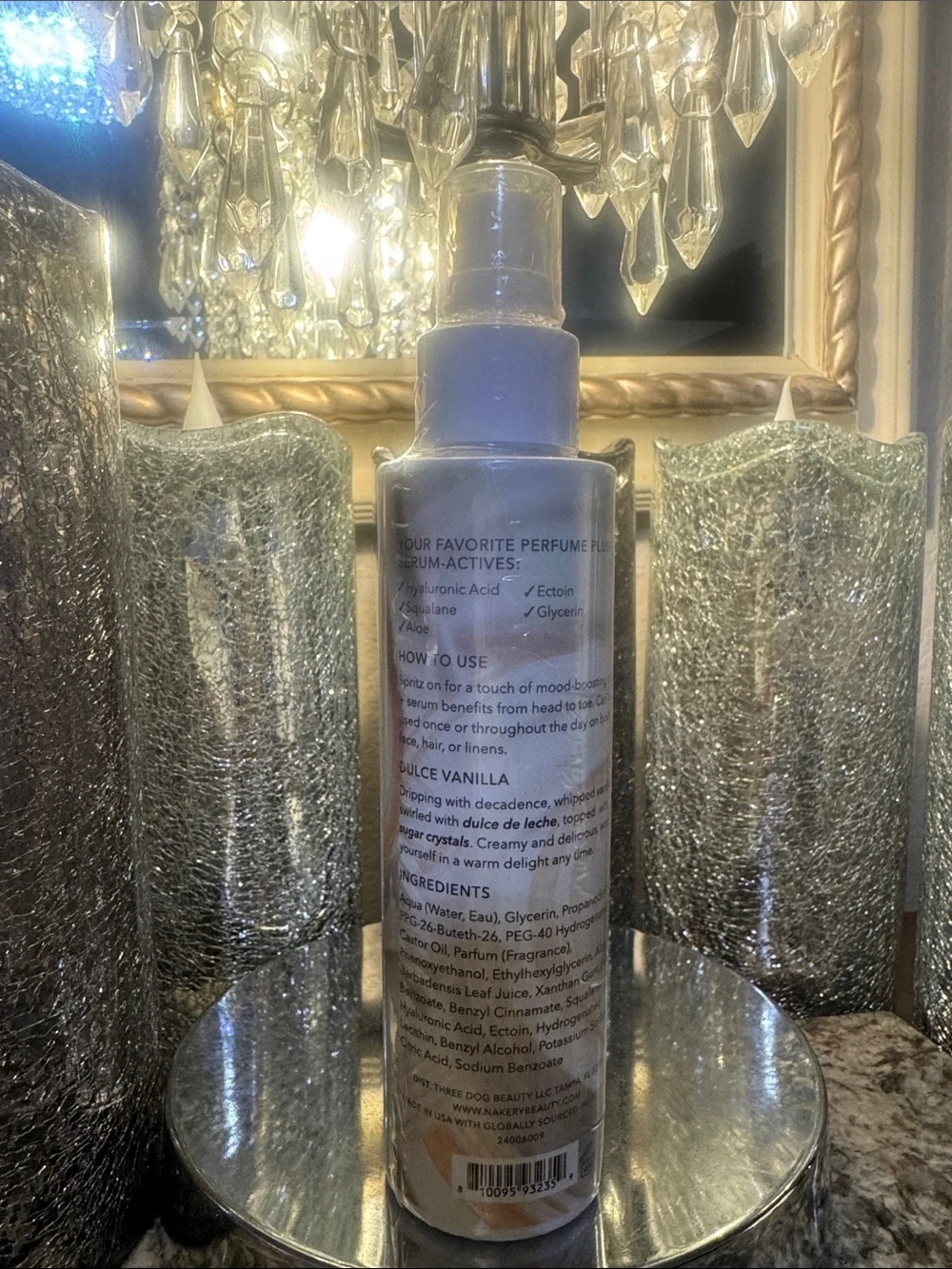 Dulce Vanilla Hyaluronic Fragrance Mist - Dulce Vanilla NEW AND SEALED